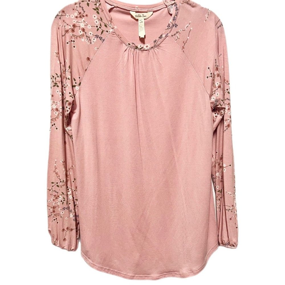 Matilda Jane Dream chasers Womens Small Dose of Floral Top Soft Stretchy‎